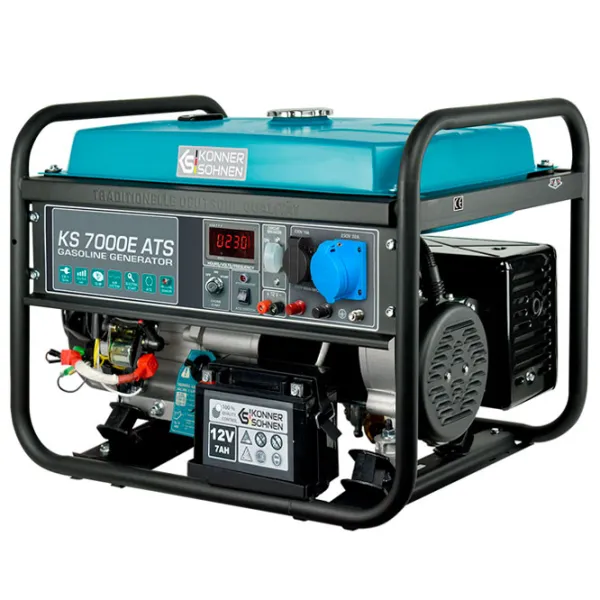 Generator de curent Könner & Söhnen KS 7000E ATS 230 V Benzină/ 5 kW photo 3