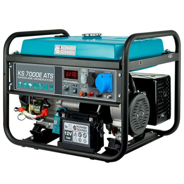 Generator de curent Könner & Söhnen KS 7000E ATS 230 V Benzină/ 5 kW photo 3