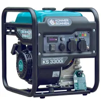 Generator de curent Könner & Söhnen KS 3300i 230 V Benzină/ 3 kW photo 4