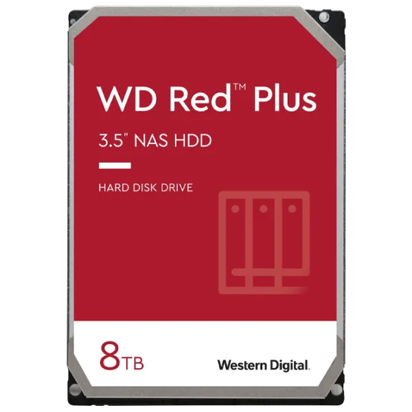 HDD Western Digital Red Plus 8 ТБ WD80EFZZ/ Серебристый photo 2