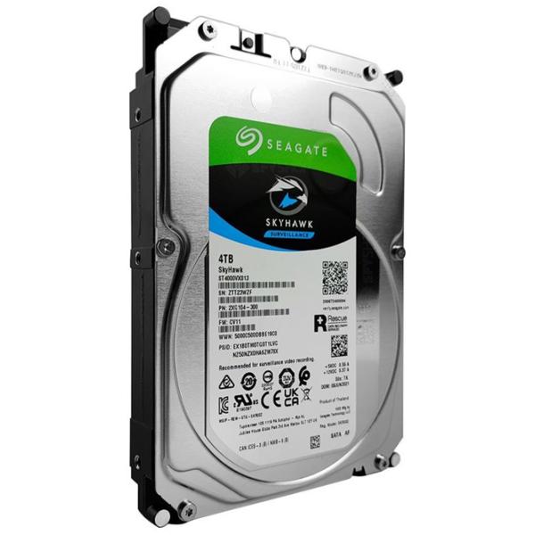HDD Seagate SkyHawk Surveillance 4 ТБ ST4000VX013/ Серебристый photo 2