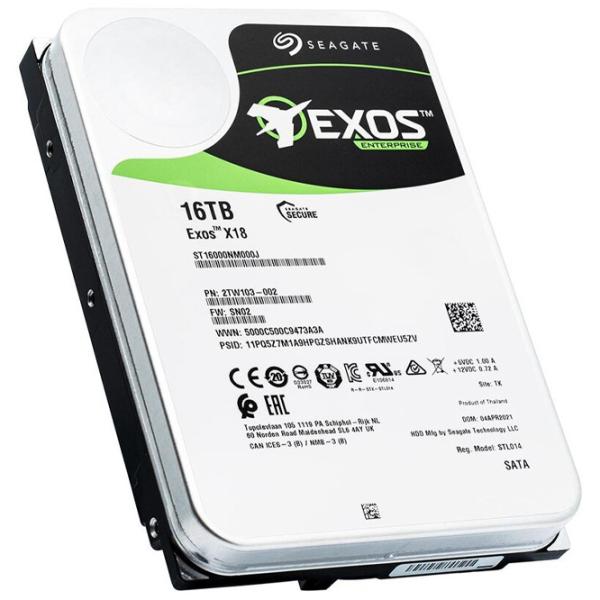 Seagate Exos X18 16 TB Silver photo 5