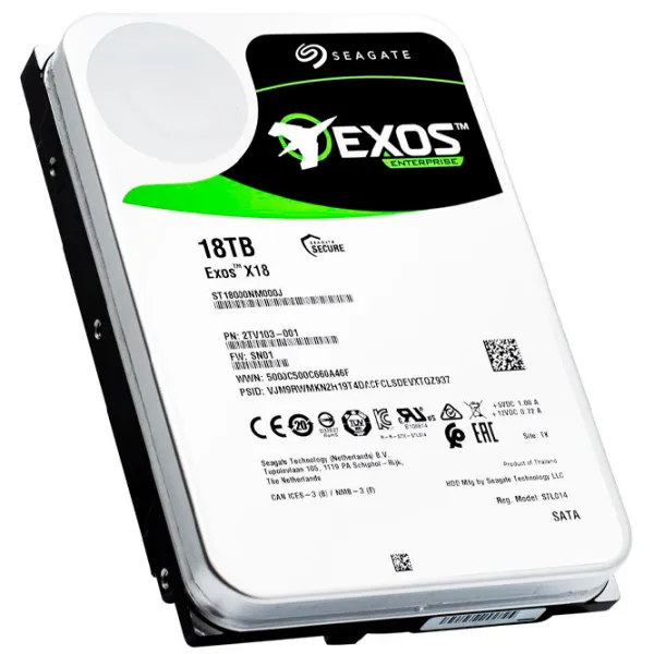 HDD Seagate Exos X18 18 TB ST18000NM000J/ Silver photo 3
