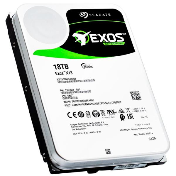 HDD Seagate Exos X18 18 TB ST18000NM000J/ Silver photo 3