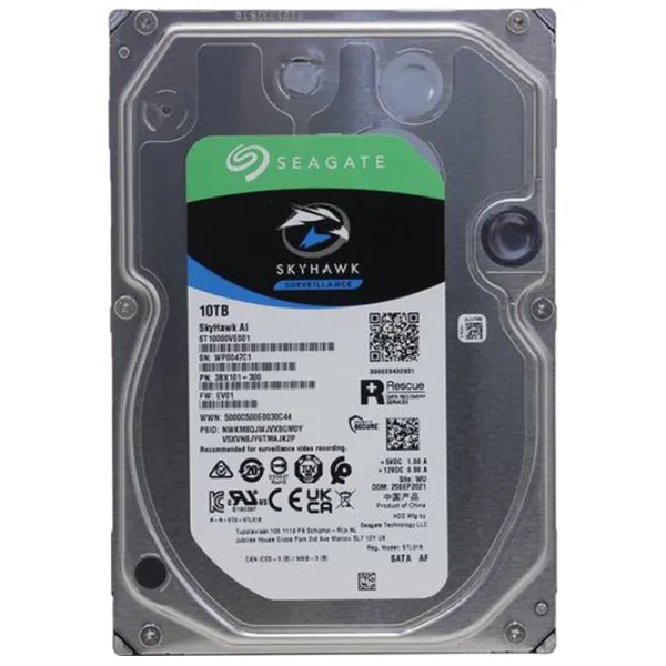 HDD Seagate SkyHawk AI Surveillance 10 ТБ ST10000VE001/ Черный photo 2