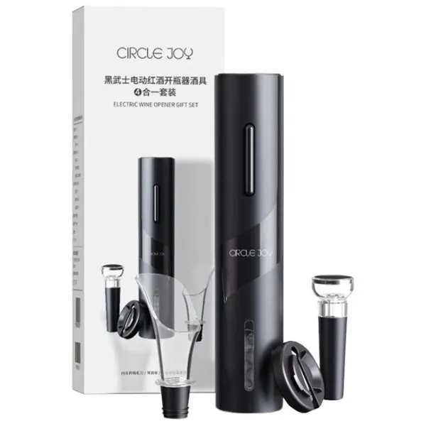 Набор для открывания вина Circle Joy CJ-TZ07  25 Вт / Черный photo 5 Набор для открывания вина Circle Joy CJ-TZ07  25 Вт / Черный photo 5