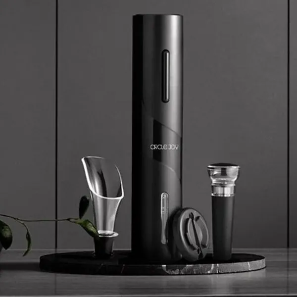 Набор для открывания вина Circle Joy CJ-TZ07  25 Вт / Черный photo 6 Набор для открывания вина Circle Joy CJ-TZ07  25 Вт / Черный photo 6