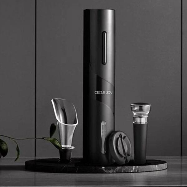 Набор для открывания вина Circle Joy CJ-TZ07  25 Вт / Черный photo 6 Набор для открывания вина Circle Joy CJ-TZ07  25 Вт / Черный photo 6