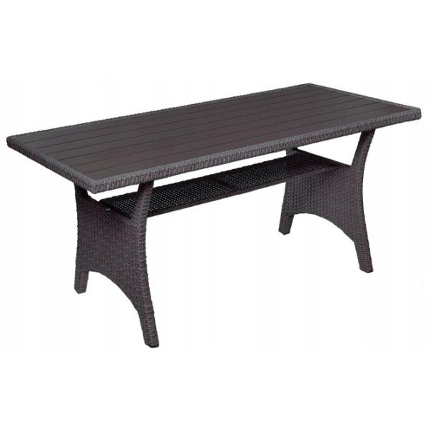 Set mobilă terasă Jumi Milano Ratan artificial/ Polipropilenă/ Rattan artificial/ Gray photo 2