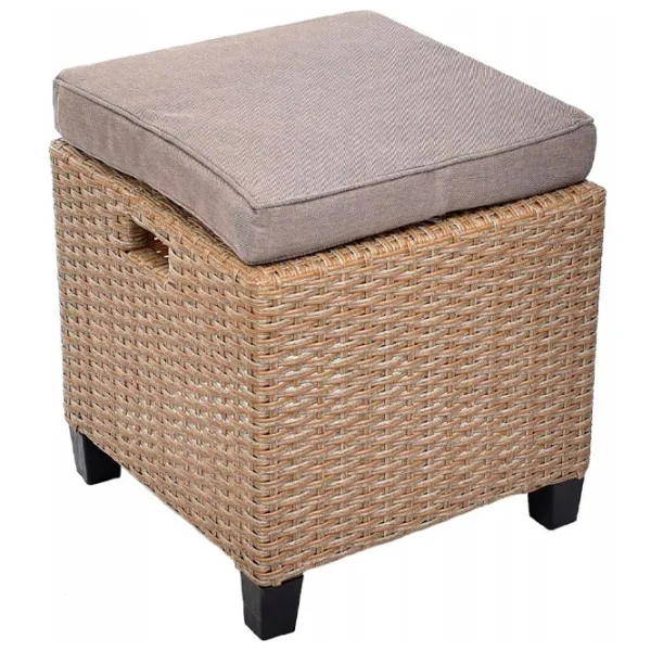 Set mobilă terasă Jumi Milano Ratan artificial/ Polipropilenă/ Rattan artificial/ Beige photo 3
