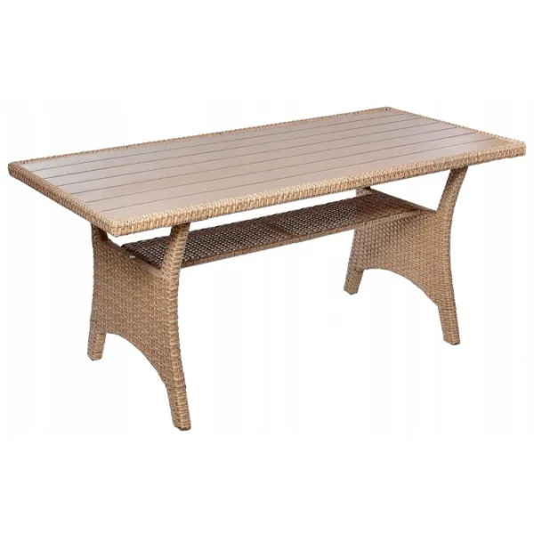 Set mobilă terasă Jumi Milano Ratan artificial/ Polipropilenă/ Rattan artificial/ Beige photo 5