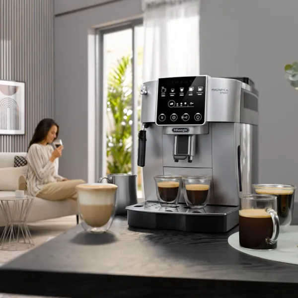 Aparat de cafea Delonghi ECAM220.30.SB Semi-automată/ 1.8 l/ Silver photo 5