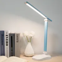 Lampă de masă Desk lamp WS-2020 Rechargable White mode Blue photo 5