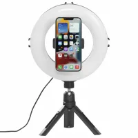 Trepied cu lampă Hama SpotLight Smart 80 II (4657) 203 mm Black photo 5