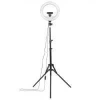 Trepied cu lampă Hama SpotLight Smart 120 II (4659) 203 mm Black photo 5