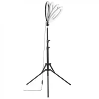 Trepied cu lampă Hama SpotLight Smart 120 II (4659) 203 mm Black photo 6