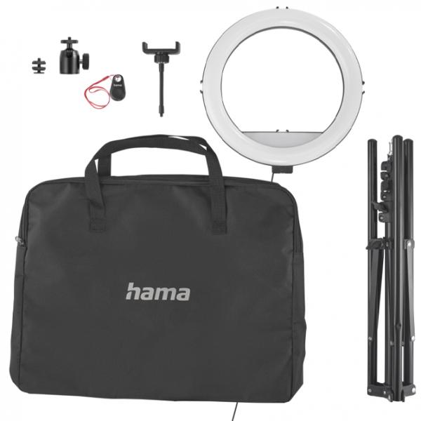 Штатив с круглой лампой Hama SpotLight Smart 120 II (4659) 203 мм Черный photo 7