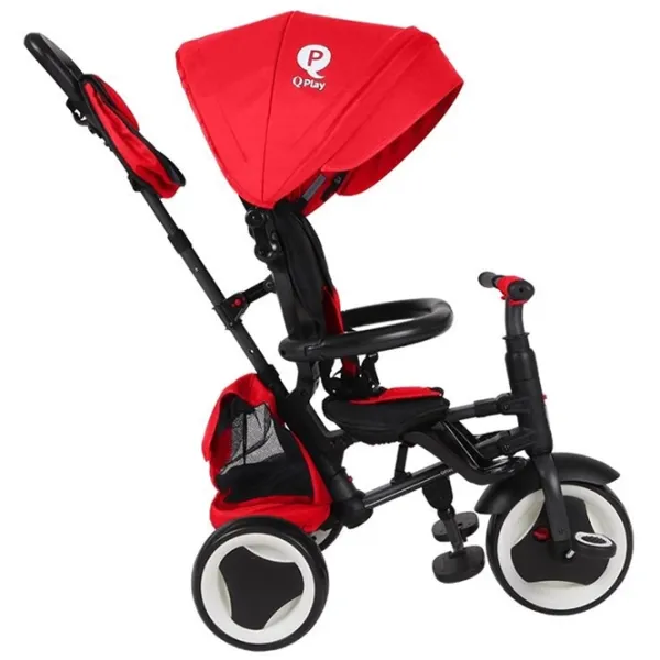 Трицикл Qplay Rito Plus 20 кг/ Красный photo 2 Трицикл Qplay Rito Plus 20 кг/ Красный photo 2