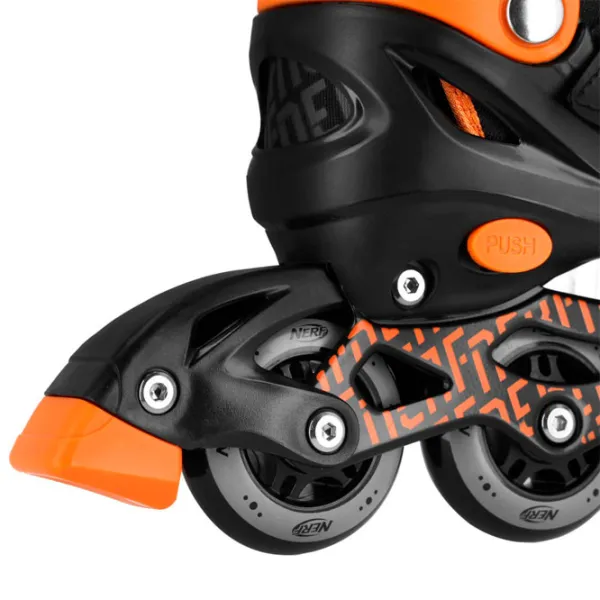 Ролики Spokey Nerf Strive (929499) Унисекс/ для детей/ Оранжевый photo 11 Ролики Spokey Nerf Strive (929499) Унисекс/ для детей/ Оранжевый photo 11