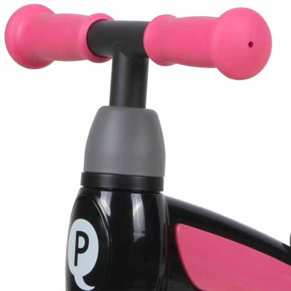 Bicicletă fără pedale Qplay Sweetie Metal/ Pink Black photo 3 Bicicletă fără pedale Qplay Sweetie Metal/ Pink Black photo 3
