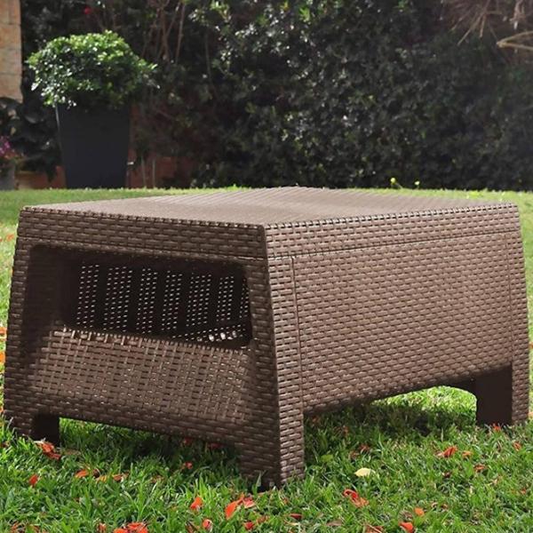 Masă de grădină Keter Corfu II Table (207786) Pătrat/ Cappucino photo 2