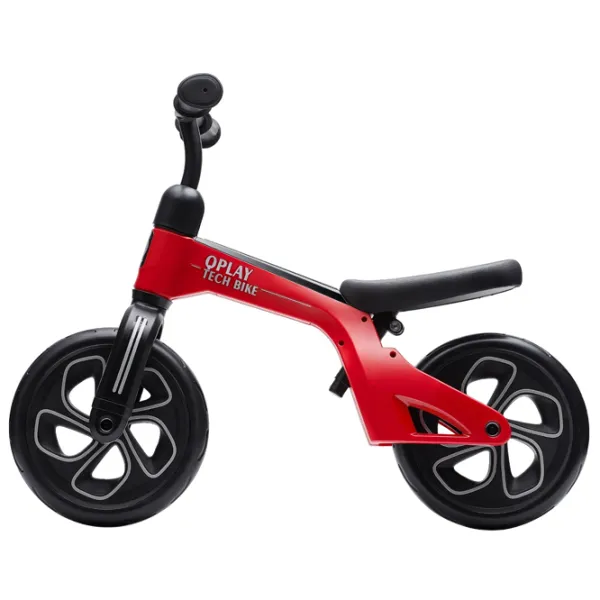 Bicicletă fără pedale Qplay Tech 10" Metal/ Red Black photo 2