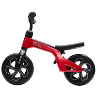 Bicicletă fără pedale Qplay Tech 10" Metal/ Red Black photo 2