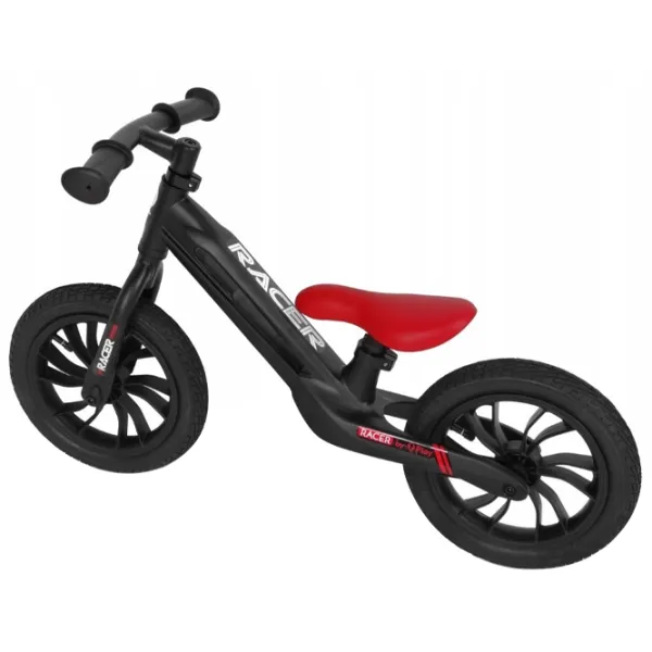 Bicicletă fără pedale Qplay Racer 10" Metal/ Black Red photo 2 Bicicletă fără pedale Qplay Racer 10" Metal/ Black Red photo 2