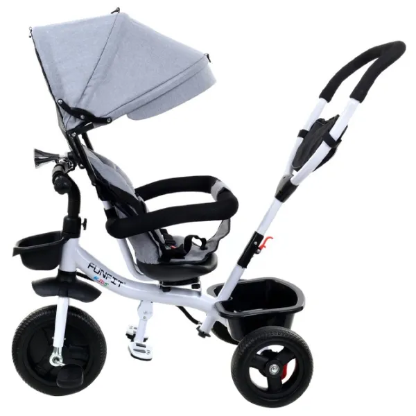 Triciclu FunFit Twist 30 kg/ Gray photo 3