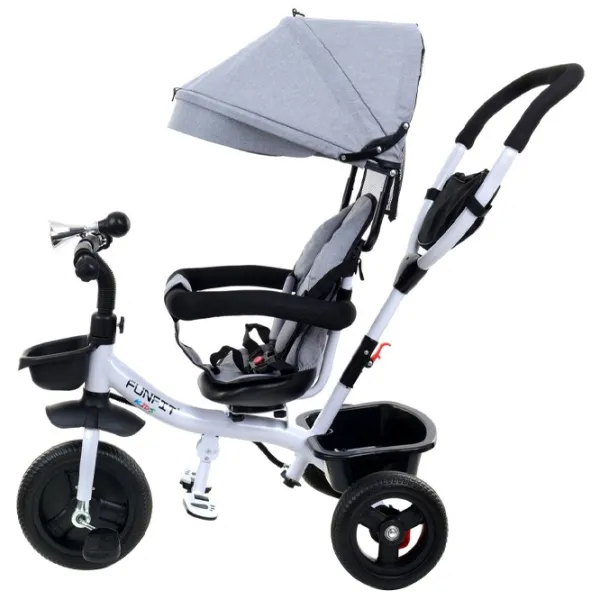 Triciclu FunFit Twist 30 kg/ Gray photo 4