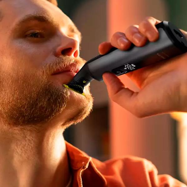 Trimmer facial Philips QP6651/ 61 Black photo 7
