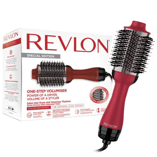 Фен-щетка Revlon RVDR5279UKE 800 Вт/ Красный photo 5 Фен-щетка Revlon RVDR5279UKE 800 Вт/ Красный photo 5