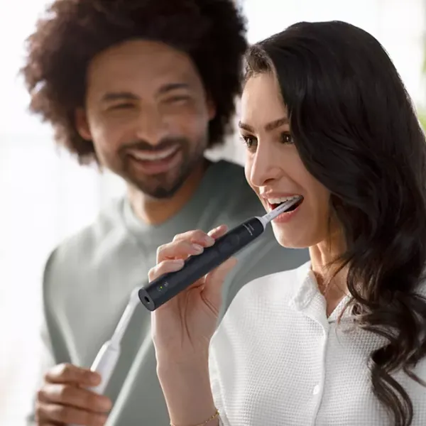 Periuță de dinți electrică Philips HX3675/ 15 Ultrasunete/ Black photo 6