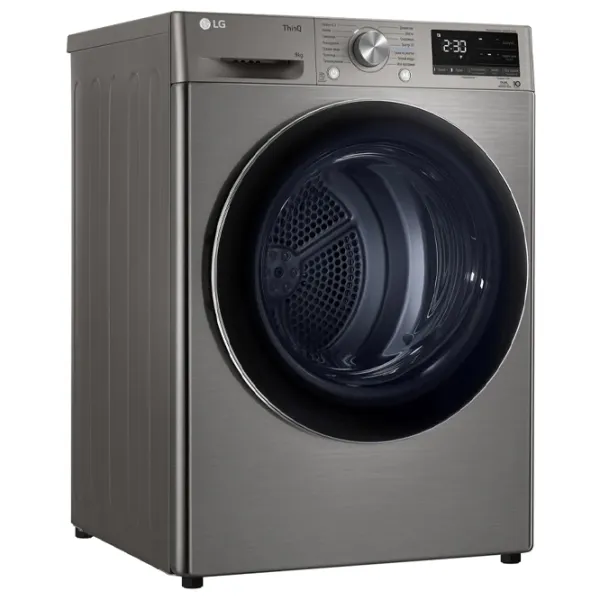 Mașină de uscat rufe LG DC90V5V9S 9 kg/ Inox photo 3
