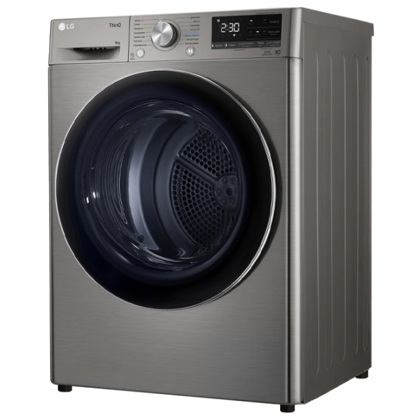 Mașină de uscat rufe LG DC90V5V9S 9 kg/ Inox photo 4