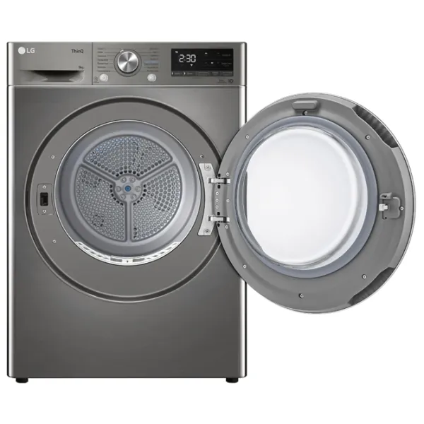 Mașină de uscat rufe LG DC90V5V9S 9 kg/ Inox photo 7