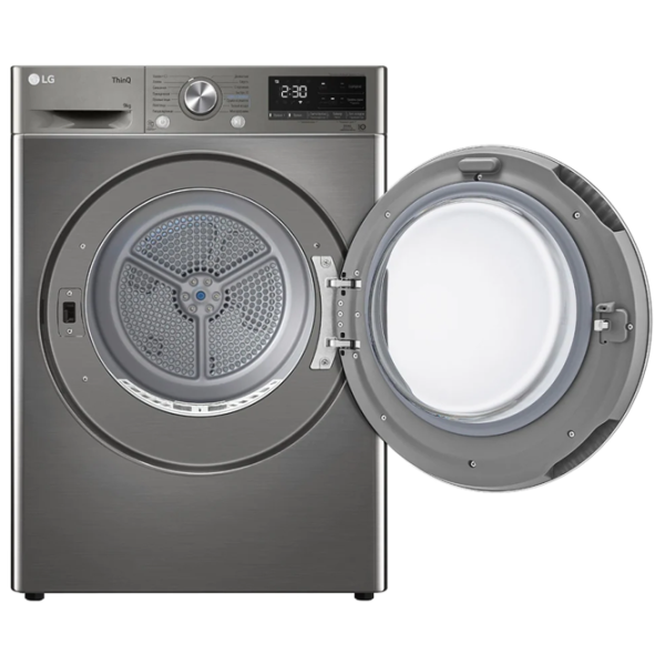 Mașină de uscat rufe LG DC90V5V9S 9 kg/ Inox photo 7