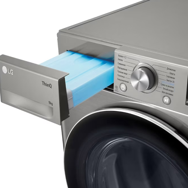 Mașină de uscat rufe LG DC90V5V9S 9 kg/ Inox photo 8