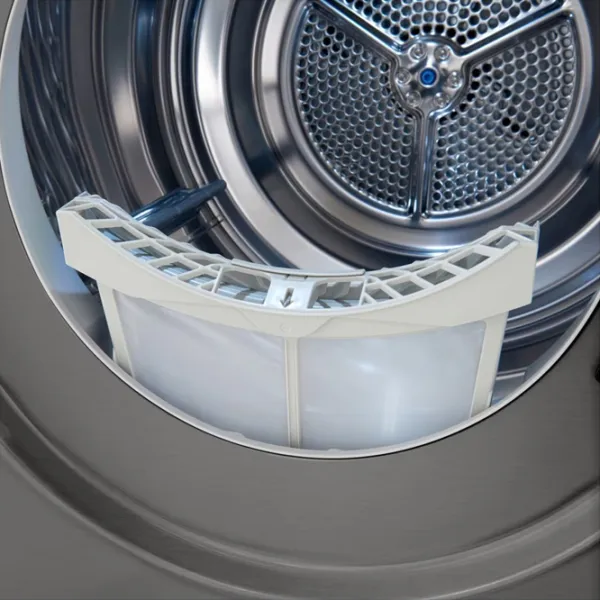 Mașină de uscat rufe LG DC90V5V9S 9 kg/ Inox photo 11
