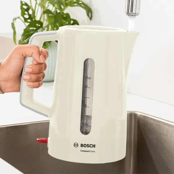 Ceainic electric Bosch TWK3A017 1.7l / Ascuns / Beige photo 4