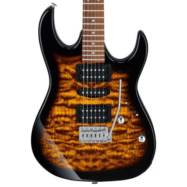 Электрогитара Ibanez GRX70QA SB 4/ 4, GRX photo 3