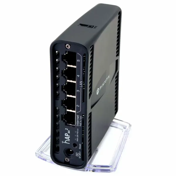 PoE Коммутатор Mikrotik hAP ax2 Черный photo 5