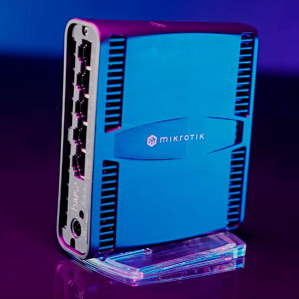 PoE Коммутатор Mikrotik hAP ax2 Черный photo 6