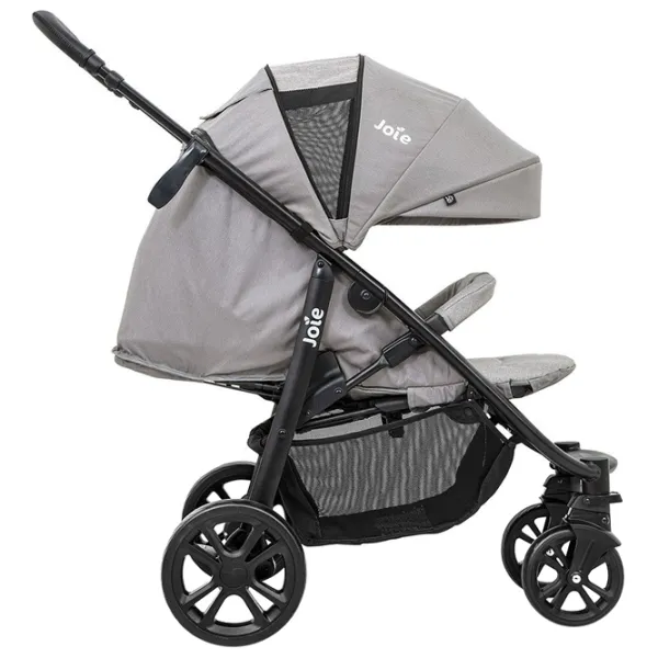 Детская коляска Joie Litetrax 4 DLX 514-003/ Светло-серый photo 4 Детская коляска Joie Litetrax 4 DLX 514-003/ Светло-серый photo 4