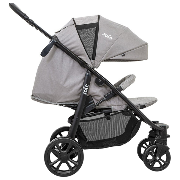 Детская коляска Joie Litetrax 4 DLX 514-003/ Светло-серый photo 4 Детская коляска Joie Litetrax 4 DLX 514-003/ Светло-серый photo 4