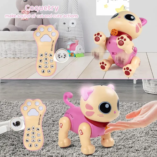 Робот Le Neng Toys Kitten K31  Розовый photo 5