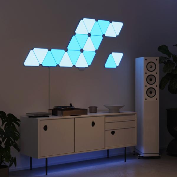 Panou de lumină Yeelight Triangles Expansion White photo 5