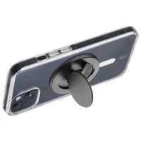 Suport pentru telefon Cellularline Ring Stand Mag RINGSTANDMAGK Black photo 2