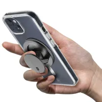 Suport pentru telefon Cellularline Ring Stand Mag RINGSTANDMAGK Black photo 4