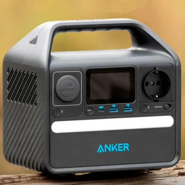 Centrală electrică portabilă Anker 521 LiFePO4 296 Wh / Black photo 3